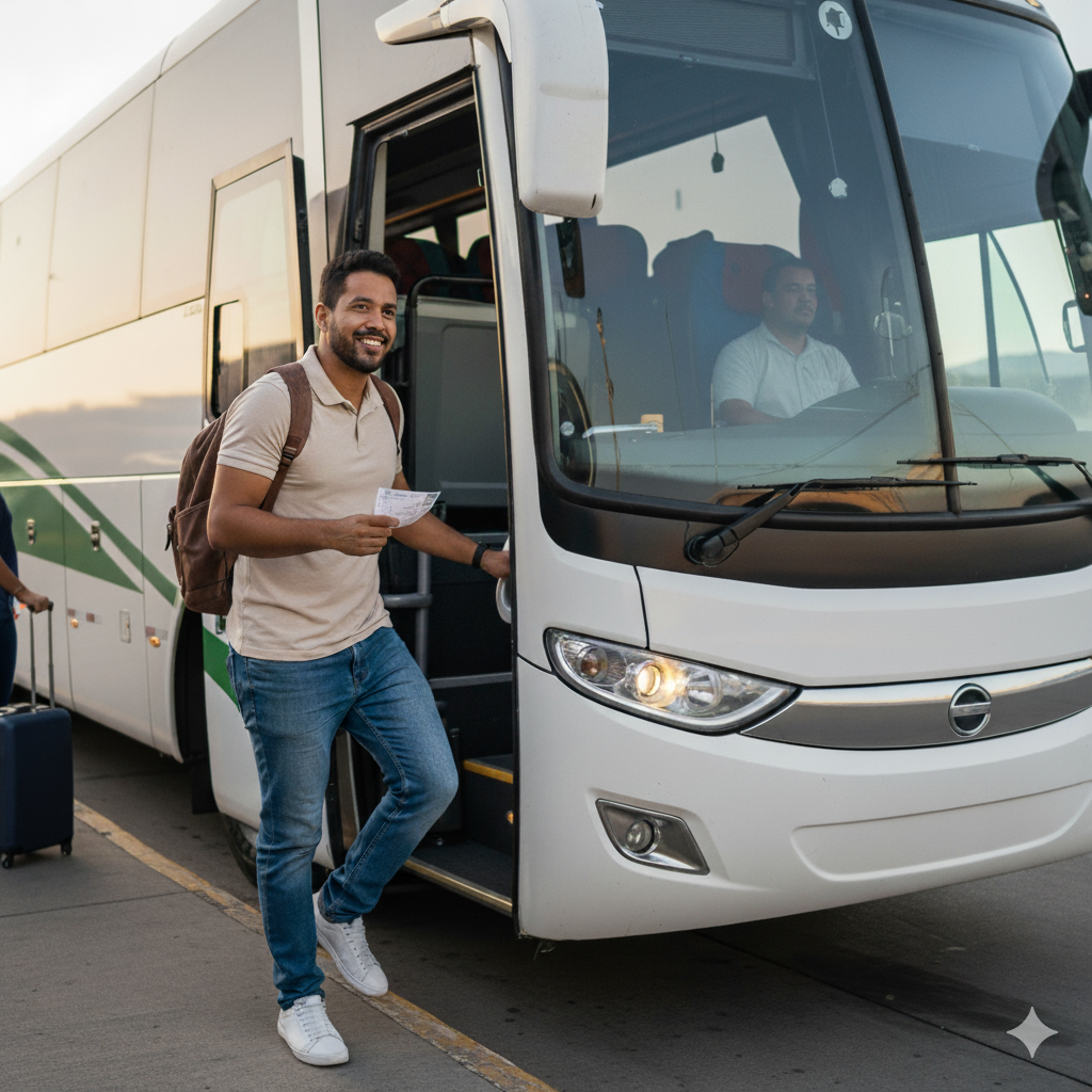 Ônibus de viagem confortável - Compre passagens de ônibus para todo o Brasil com Conectar Passagens
